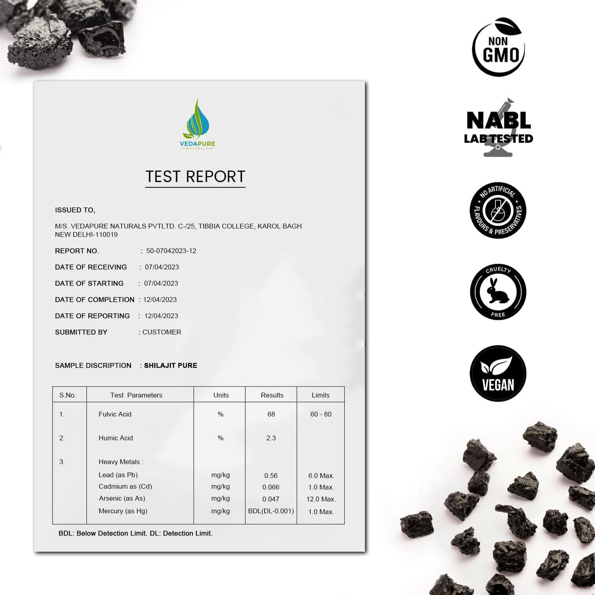 Shilajit del Himalaya Resina Premium