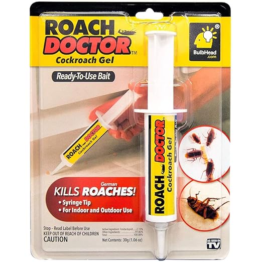 Gel Exterminador de Cucarachas (HASTA 8 MESES SIN CUCARACHAS)