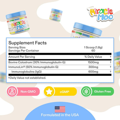 Miracle Moo™  - Colostro Natural Fácil de Mezclar